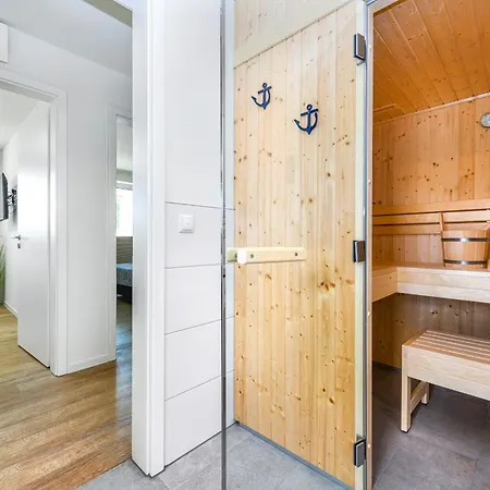 Strandgut -moderne Mit Balkon Und Sauna - Strandnah! Apartman *